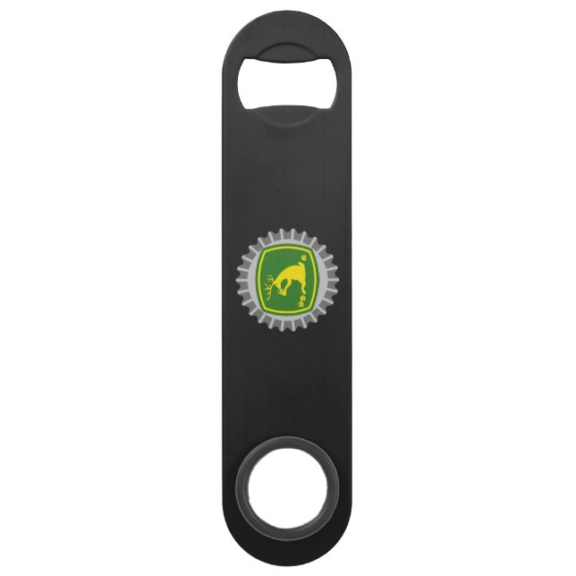 John Beer Steel Bottle Opener Bar Key (Front)