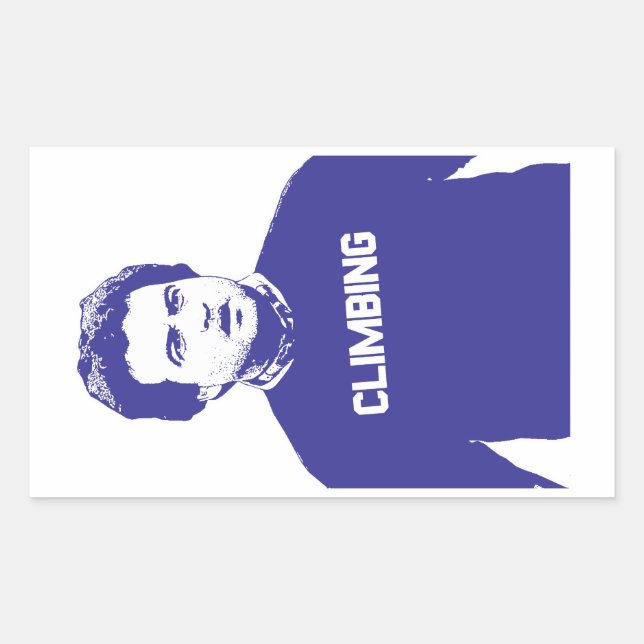John Belushi Climbing Sticker (Front)