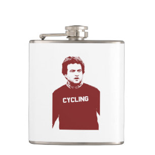 John Belushi Cycling Hip Flask