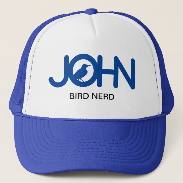 John Bird Nerd Trucker Hat (Front)