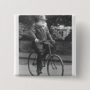John Boyd Dunlop 2 Inch Square Button