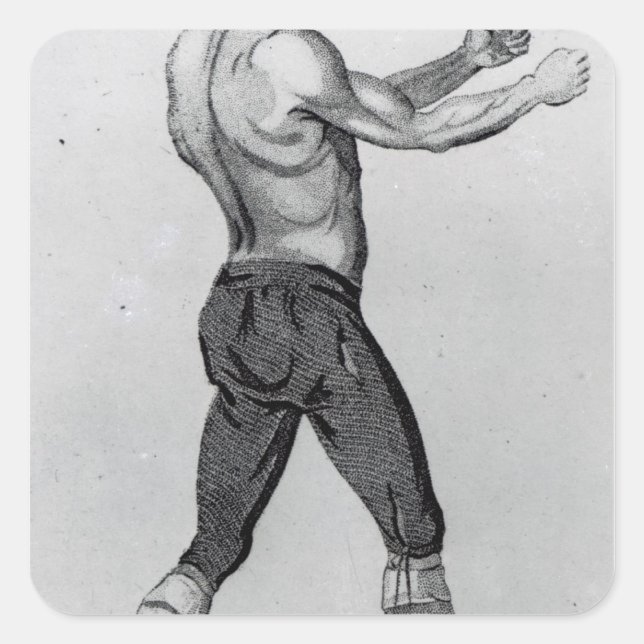 John Broughton Square Sticker (Front)