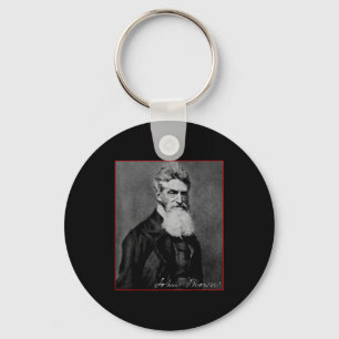 John Brown Abolitionist American History Anti-raci Keychain