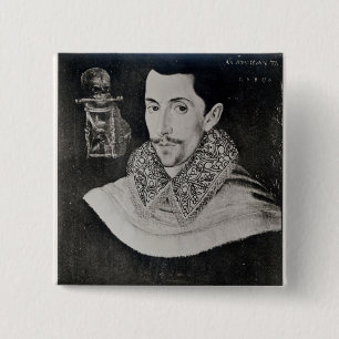 John Bull 2 Inch Square Button
