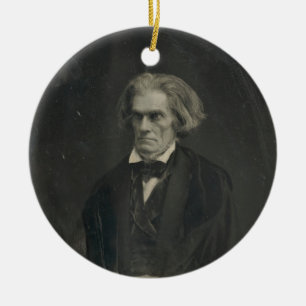 John C. Calhoun by Mathew Brady 1849 Ceramic Ornament