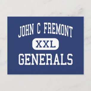 John C Fremont Generals Middle Roseburg Postcard
