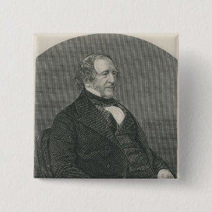John Campbell, 1st Baron Campbell of St. 2 Inch Square Button