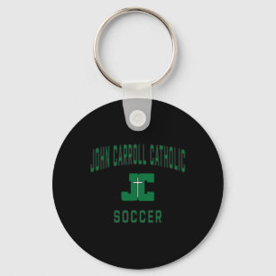 John Carroll Catholic High School Cavaliers Soccer Keychain