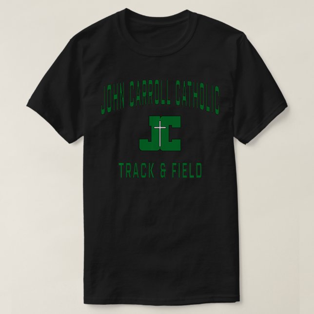 John Carroll Catholic High School Cavaliers Track  T-Shirt (Design Front)