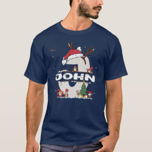 John Christmasw John Name for funny Xmas T-Shirt