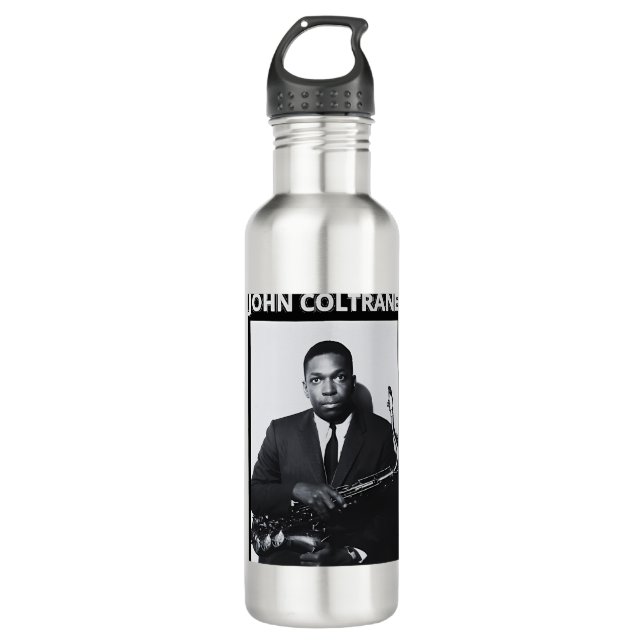 John Coltrane 710 Ml Water Bottle (Front)