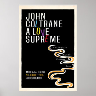 John Coltrane, A Love Supreme , Original Print