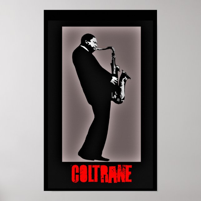 John Coltrane Jazz Poster (Front)