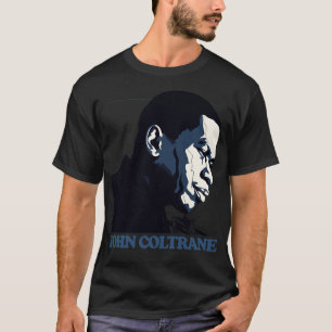 John Coltrane Retro Jazz Music Fan Design T-Shirt