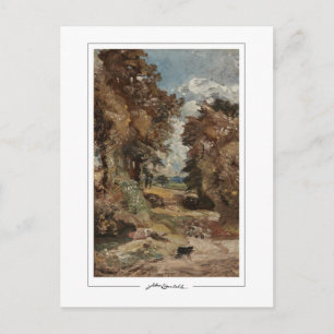 John Constable #138-2 - Carte postale d'art fin