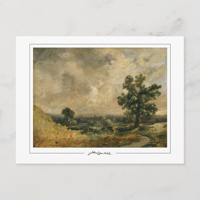 John Constable #14 - Carte postale d'art fin (Devant)