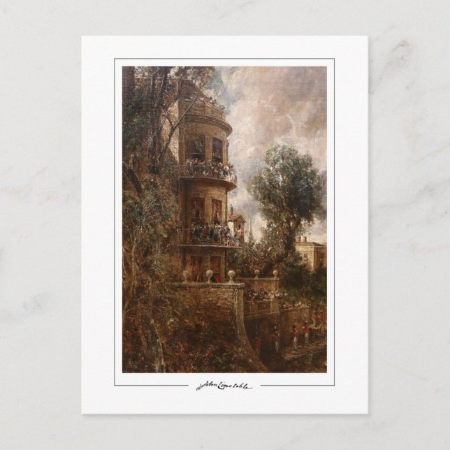 John Constable #196 - Carte postale d'art (Devant)