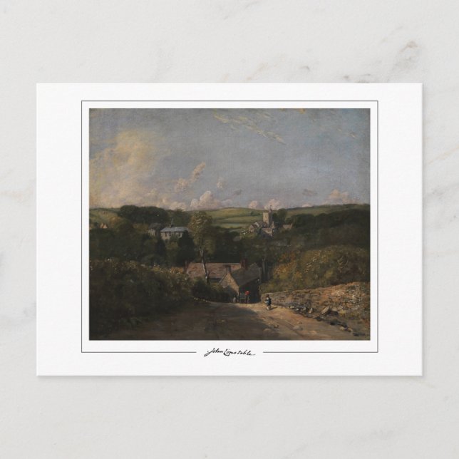 John Constable #21-2 - Fine Art Postcard (Front)