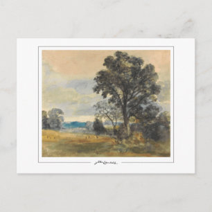 John Constable #270-2 - Carte postale d'art fin
