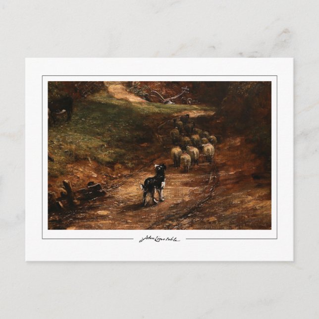 John Constable #467 - Carte postale d'art fin (Devant)