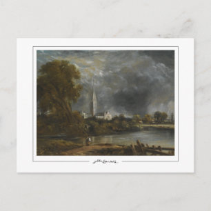 John Constable #47-2 - Carte postale d'art fin