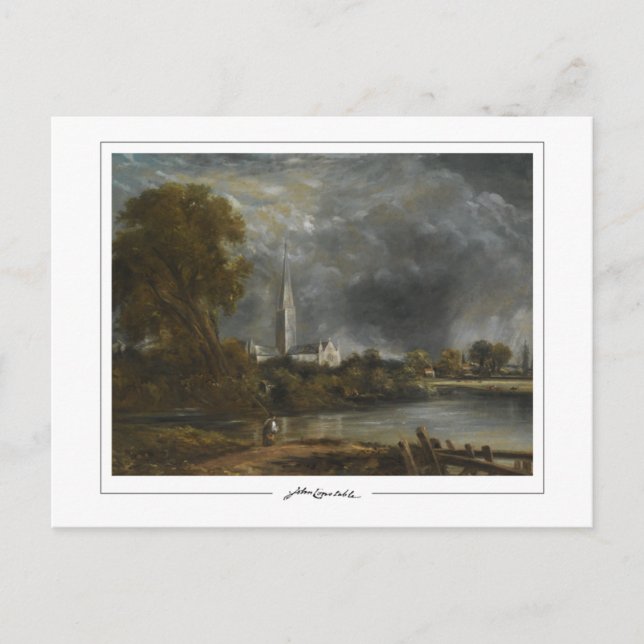 John Constable #47-2 - Fine Art Postcard (Front)