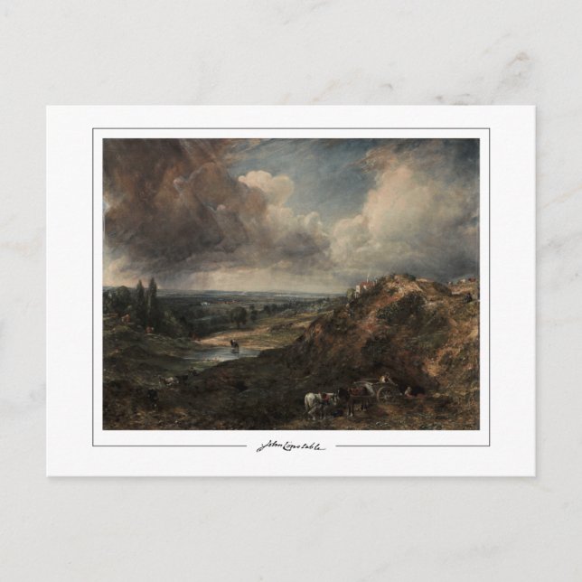 John Constable #496-2 - Fine Art Postcard (Front)