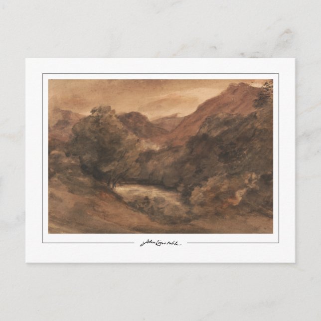 John Constable #558-2 - Fine Art Postcard (Front)