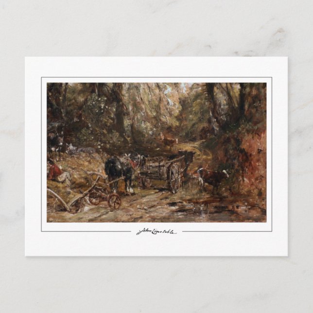 John Constable #66-2 - Carte postale d'art fin (Devant)