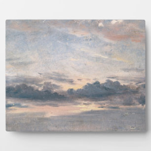 John Constable A Cloud Study, Sunset, c.1821 (oi Plaque