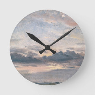 John Constable A Cloud Study, Sunset, c.1821 (oi Round Clock