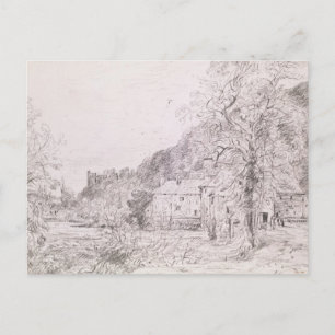 John Constable Arundel Mill and Castle, 1835 (dr Postcard