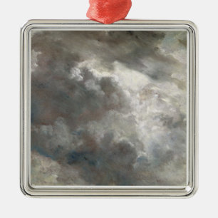 John Constable Cloud Study, 1821 (oil on paper l Metal Ornament
