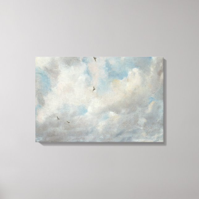 John Constable - Cloud Study Canvas Print (Front)