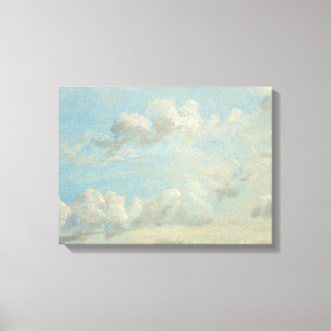 John Constable - Cloud Study Canvas Print (Front)