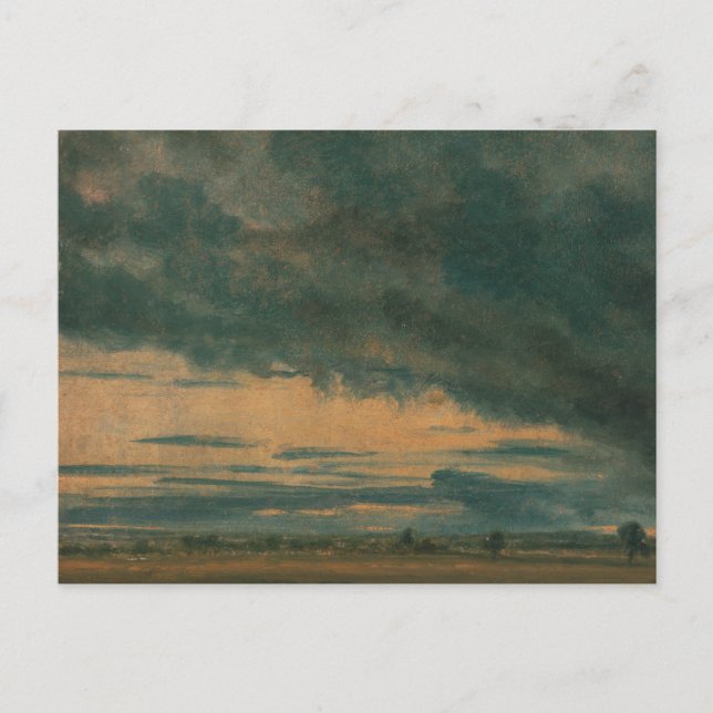 John Constable - Cloud Study Postcard (Front)