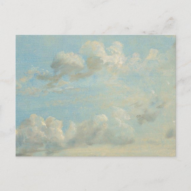 John Constable - Cloud Study Postcard (Front)