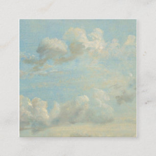 John Constable - Cloud Study Square Business Card