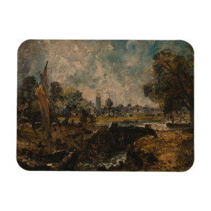 John Constable - Dedham Lock Magnet