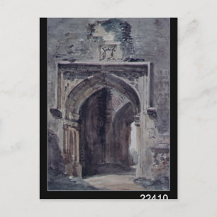 John Constable East Bergholt Church Postcard
