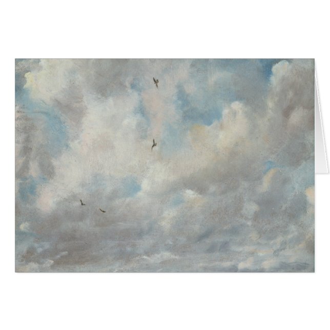 John Constable - Étude sur le nuage (Devant horizontal)