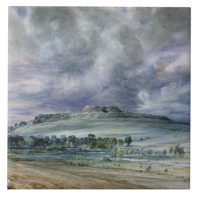 John Constable | Old Sarum Tile (Front)