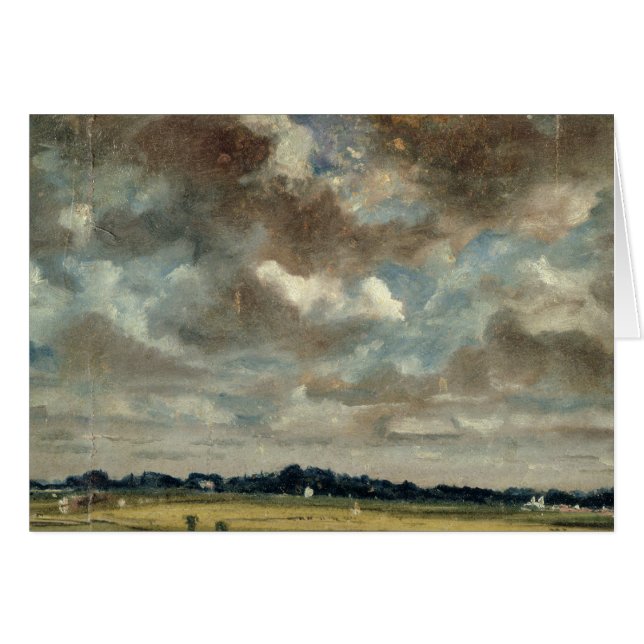John Constable | Paysage étendu avec Clo gris (Devant horizontal)