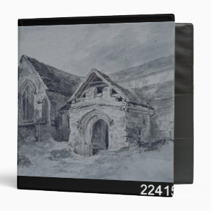 John Constable   Porch and Transept of a Church, c Binder