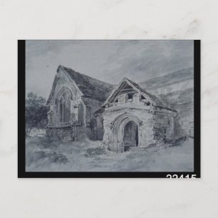 John Constable Porch and Transept of a Church, c Postcard