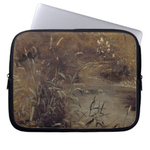 John Constable   Rushes by a Pool, c.1821 (oil on  Laptop Sleeve