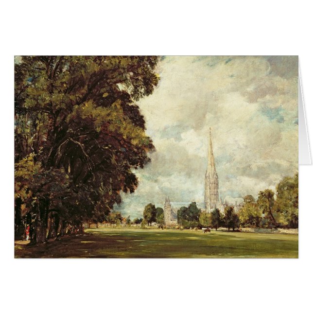 John Constable | Salisbury Cathedral from Lower Ma (Front Horizontal)