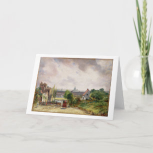 John Constable   Sir Richard Steele's Cottage, Ham Card