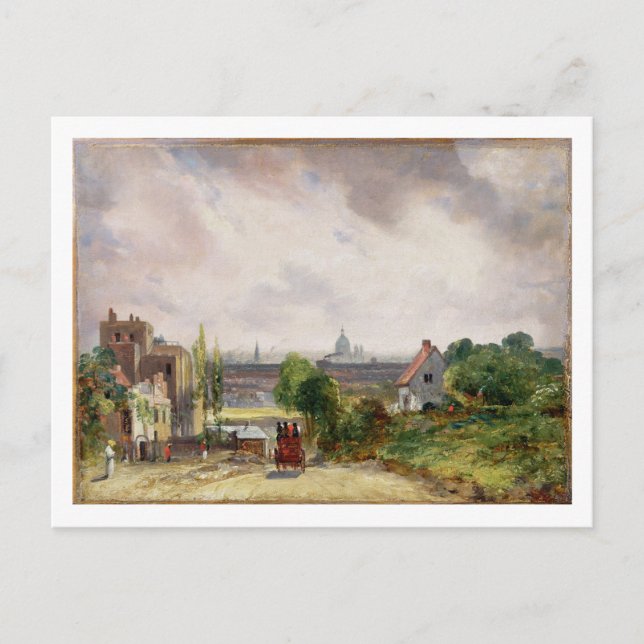 John Constable | Sir Richard Steele's Cottage, Ham Postcard (Front)