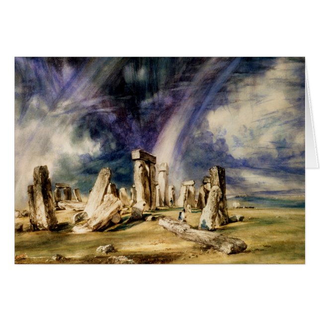 John Constable - Stonehenge (Devant horizontal)
